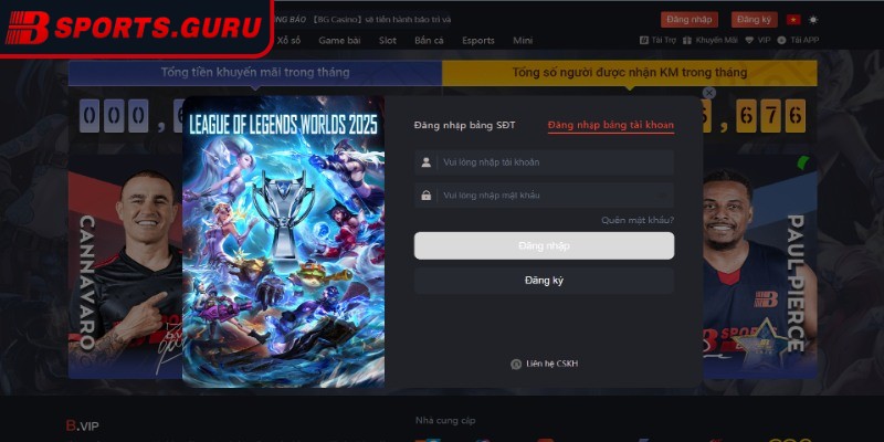 Đăng nhập Bsport để hòa mình vào thế giới kèo đầy kịch tính 1 Từng bước đăng nhập Bsport để trải nghiệm