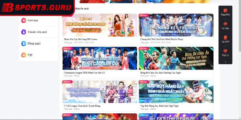 Các chương trình khuyến mãi hấp dẫn