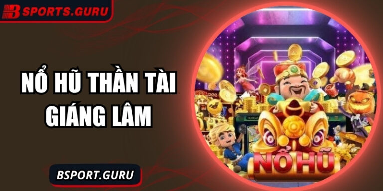 Nổ hũ Thần Tài Giáng Lâm là trò chơi mang đậm sắc thái may mắn và tài lộc, nơi người chơi được đắm chìm trong không khí rộn ràng của Thần Tài gõ cửa. Với đồ họa rực rỡ, âm thanh sống động cùng cơ chế quay thưởng hấp dẫn, tựa game trên Bsport hứa hẹn mang lại cảm giác hồi hộp và cơ hội nổ hũ lớn.